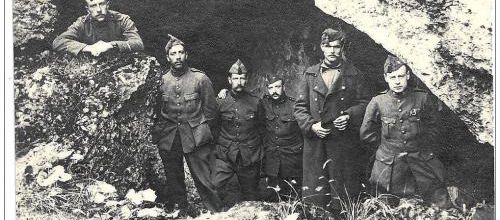 Ans-Loncin - les soldats prennent la pose