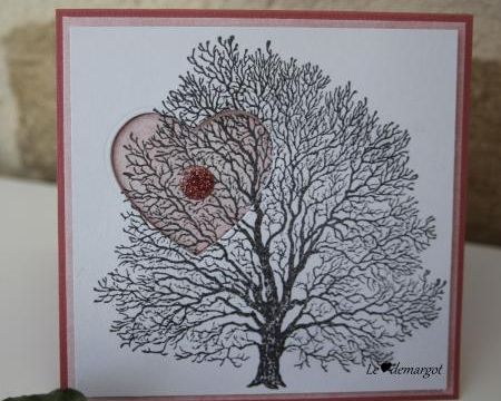 Scrap carte / L'arbre et son coeur