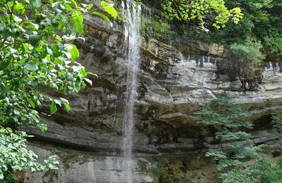 Les Cascades du Hérisson (Saut Girard-Moulin Jeunet) depuis La Fromagerie (Le Frasnois/Jura)