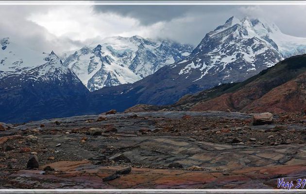 Sur la piste vers le Lago Guillermo - Estancia Cristina - Lago Argentino - Patagonie - Argentine