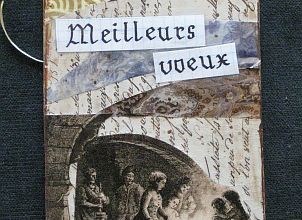 Tag bonne année-collage