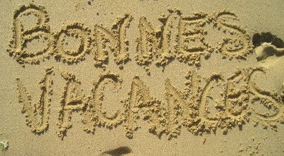 Bonnes vacances