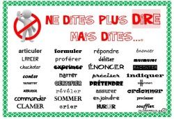 Pour DIRE....
