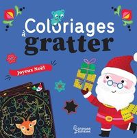 Ebook forums téléchargements gratuits Coloriages à gratter Joyeux Noël PDF iBook par Corinne Lemerle 9782035977816