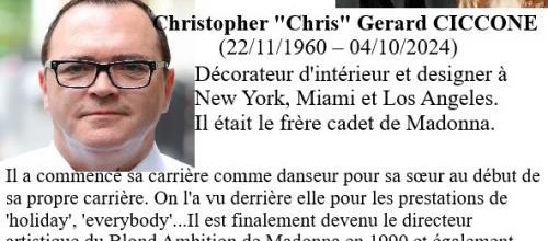 Christopher CICCONE