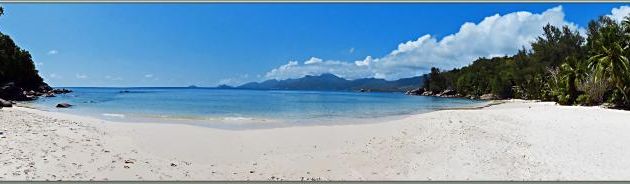 Vues panoramiques à partir de Anse Soleil - Mahé - Seychelles