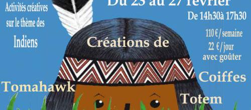 Stage sur les indiens avec Marie !