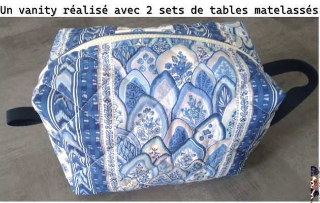 2 sets de table transformés en .....