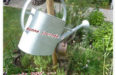 "La lutte" au jardin