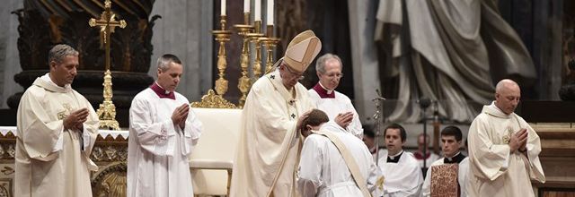 Le Pape aux nouveaux prêtres: "soyez des pasteurs du peuple de Dieu" - RV