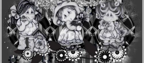  En blanc et noir .