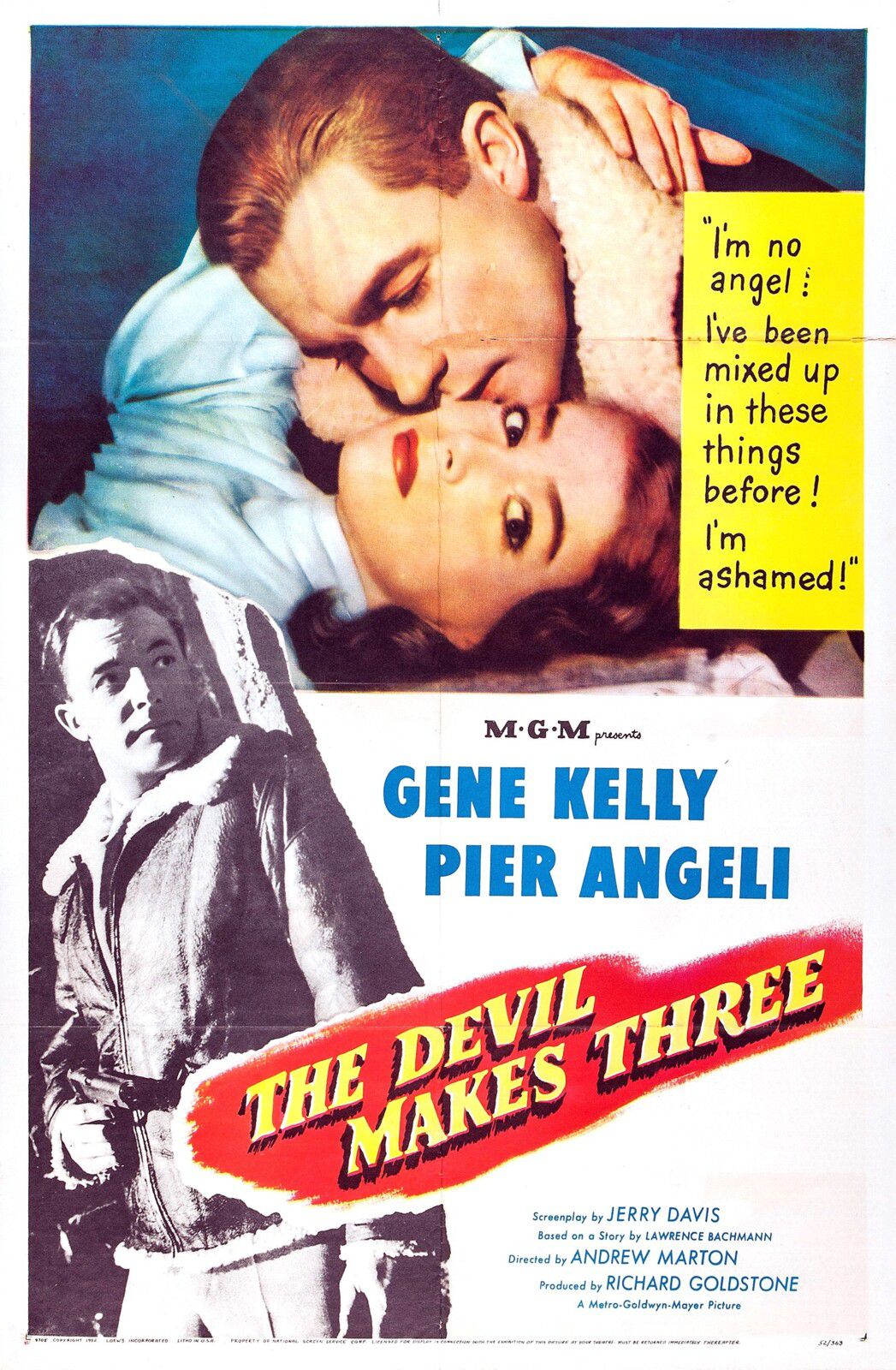 THE DEVIL MAKES THREE BOX OFFICE USA 1952