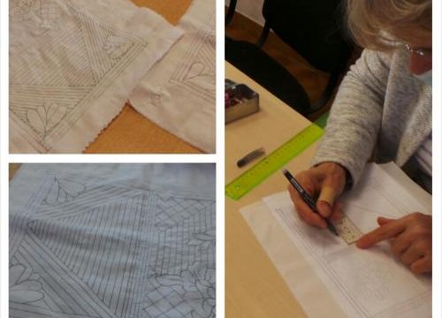 De nouvelles amies au boutis