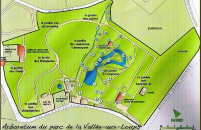 ☻ Promenade à l'Arboretum de la Vallée aux loups - visite de la maison de Châteaubriand