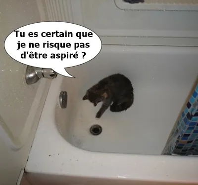 Un bain, oui mais....