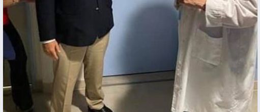 Le prince Albert a rencontré le professeur Raoult hier