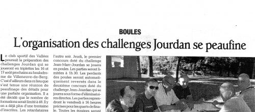 Le Dauphiné Challenge JOURDAN du 22 aout  2012