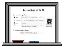 Les nombres de 0 à 19
