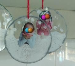 Noël 2018: boules-photo et chocolat chaud