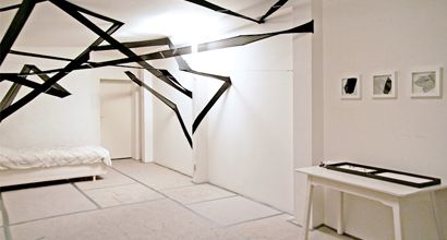 Sylvie Bonnot / Walldrawing in Berlin 