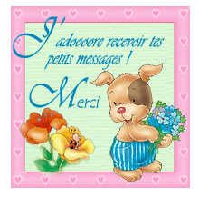 gif anime, blinkie, merci pour ton mail, message