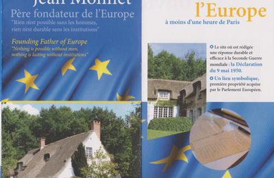 La maison de Jean Monnet, à Bazoches-sur-Guyonne (Yvelines)