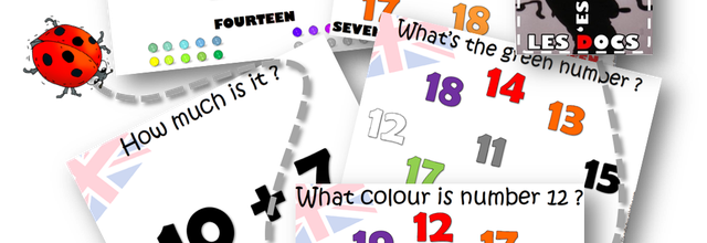 Numbers From 11 to 19