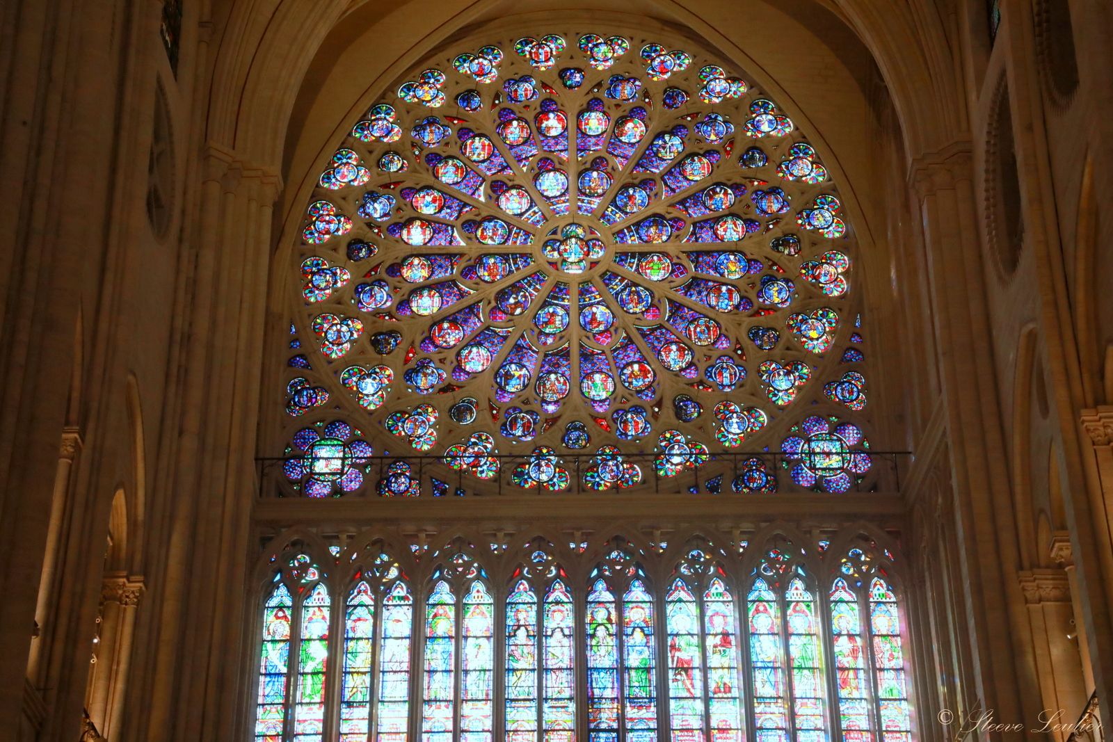 Rosace Sud Notre Dame de Paris