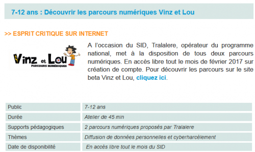 Vinz et Lou esprit critique sur internet