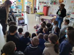 Témoignage à l'école Notre Dame à Drain 07/04/22