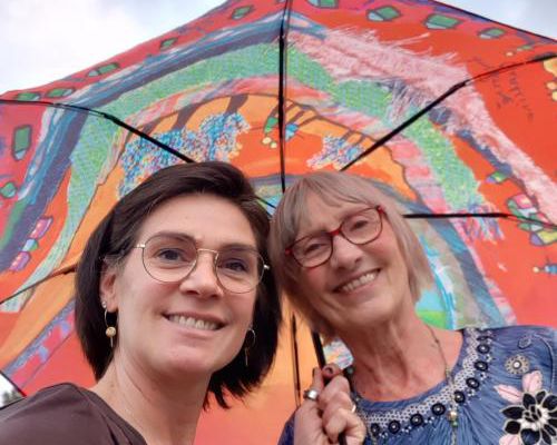 Jongleu(r)se(s) de parapluies !