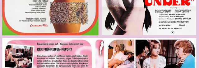Frühreifen-Report / 14 and Under / Early awakening report. 1973. DVD.