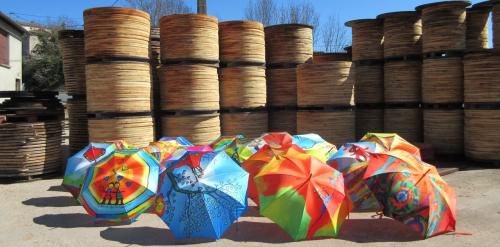 Nos parapluies à Belmont de la Loire - suite