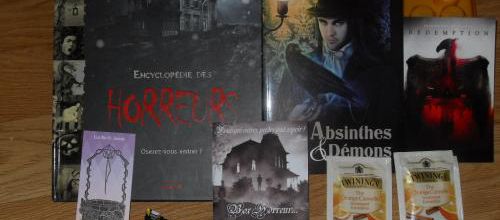 Box d'Octobre 2015 - Thème : Horreur