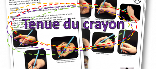 Comment tenir le crayon