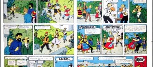 Tintin et le lac aux requins - Version dessinée couleurs