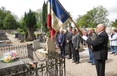 A Montain, l'hommage de la France Libre du Jura à Pierre Dargent  et au général de Larminat 