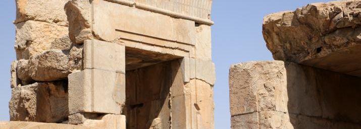 L'Apadana ou salle d’audience de Darius Ier, Iran