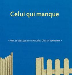 • Celui qui manque d'Agnès de Lestrade