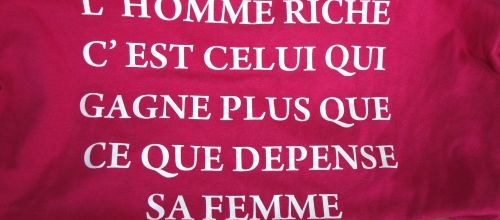 T-shirt humoristique