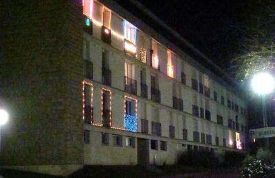 Maison illuminée...