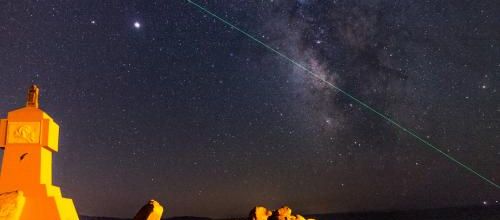La voie lactée (Art vers.) et la Terre sacrée le 19 juin 2020
