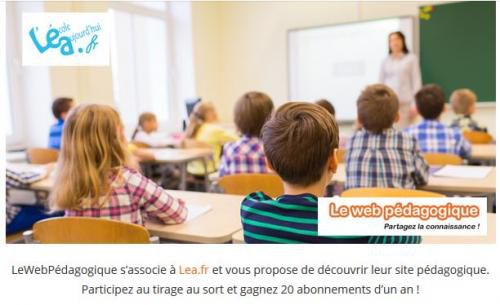 Concours Léa / web pédagogique