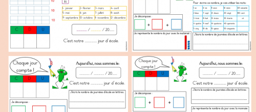 Les fiches du rituel: Le Chaque Jour Compte 