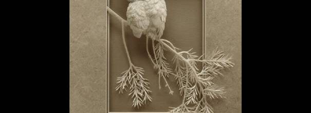 sculptures en papier...