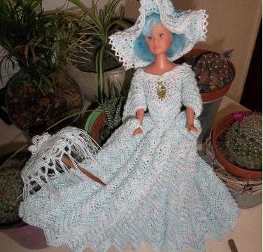 Vos avancées pour le CAL de la robe Barbie "Jade" (6)