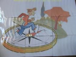 Jeu d'orientation cycle 2 : le puzzle