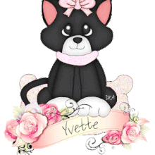 118 Chat nœud rose