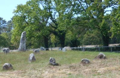 La préhistoire , l'architecture mégalithique ,des paysages de pierres dressées ? (2)