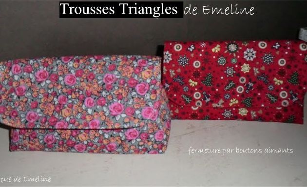 Trousse Triangle : Bravo Emeline, Mireille et Véro
